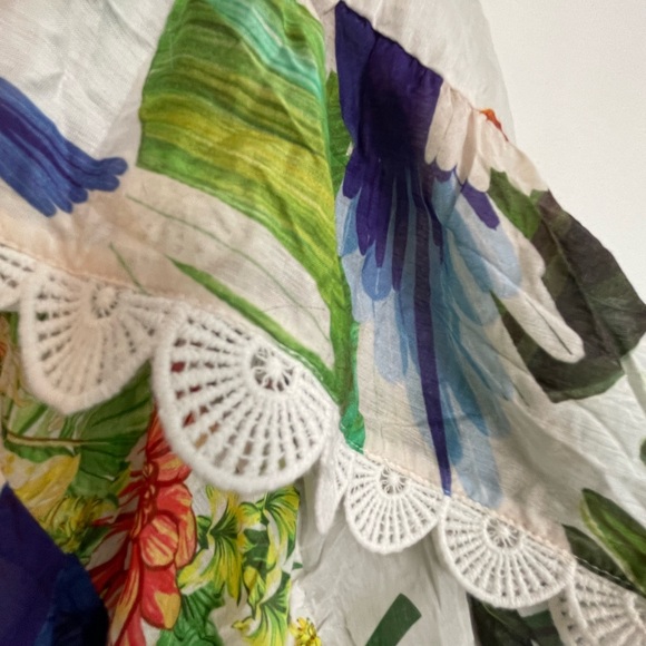 Farm Rio Mixed Palm Maxi Dress In  Multi - Picture 7 of 11